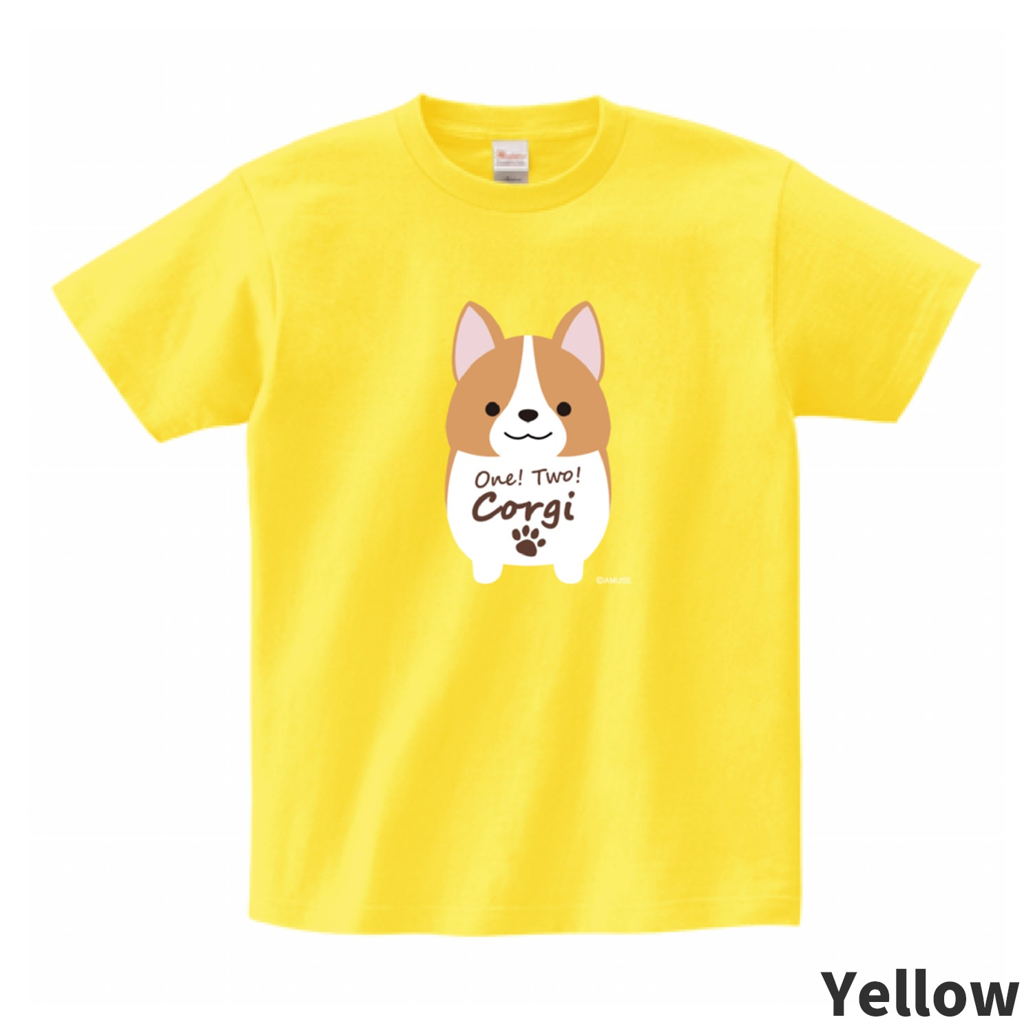 【オンライン限定】いちにのコーギーTシャツ（正面）：571054