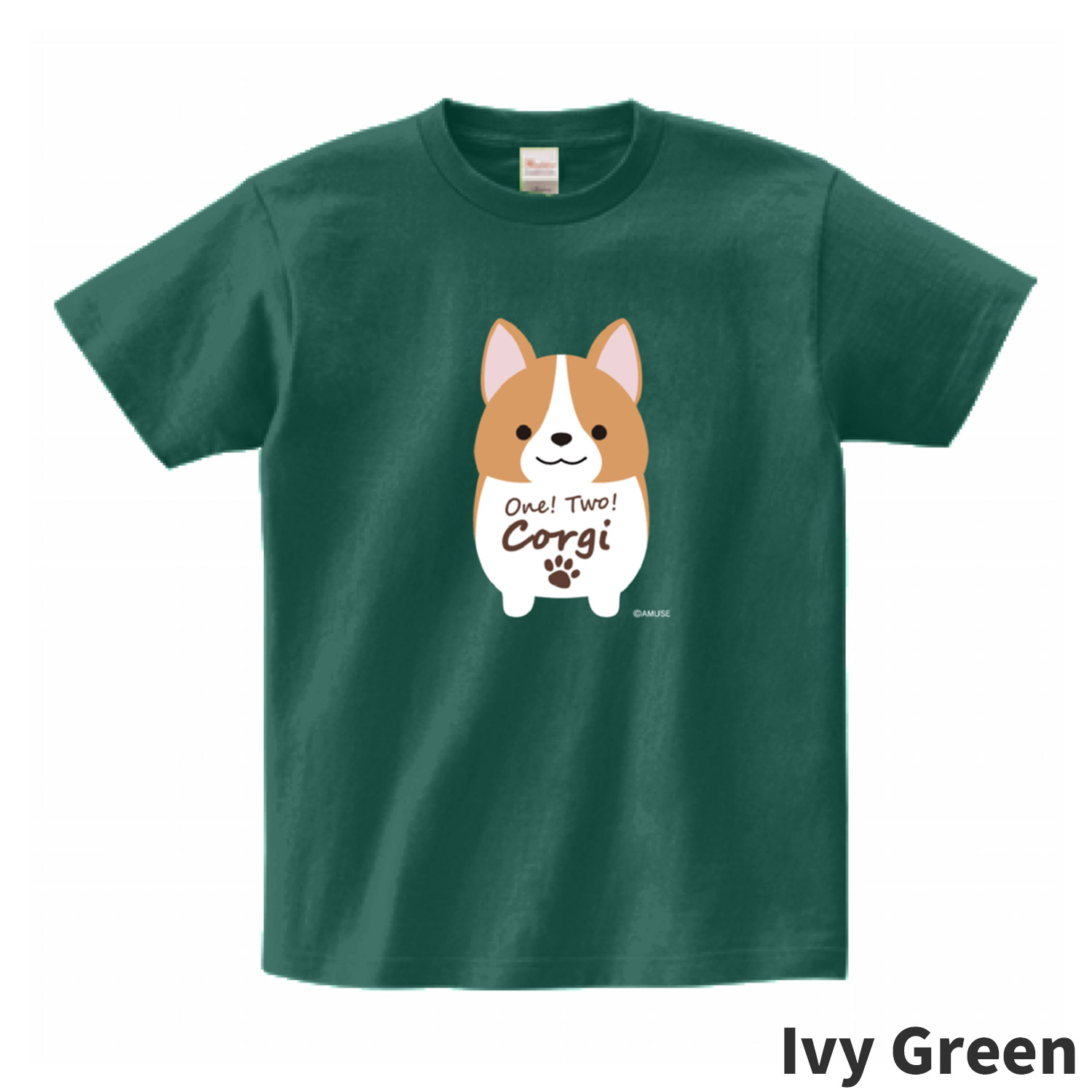 【オンライン限定】いちにのコーギーTシャツ（正面）：571054