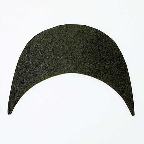 H204-607-2 帽子用つば芯 黒 - ハマナカ商店
