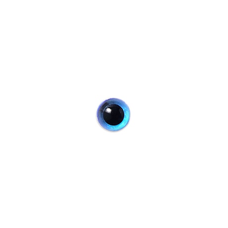 H220-104-18 あみぐるみEYE クリスタルアイ4.5mm クリスタルブルー