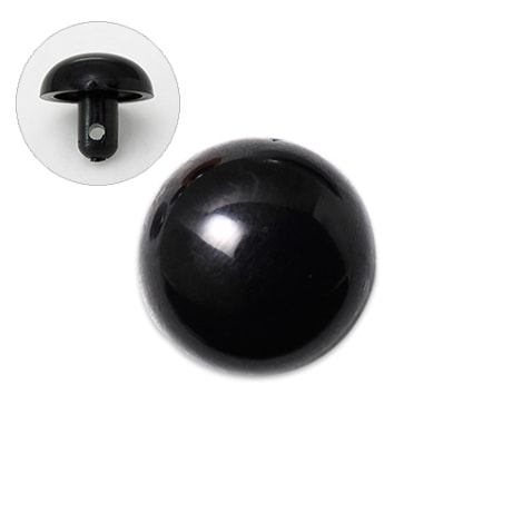 H220-624-1 あみぐるみEYE 山高ボタン24mm - ハマナカ商店
