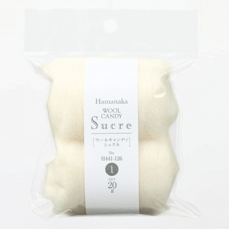 H441-126-1 ウールキャンディ・シュクル・ソリッド - ハマナカ商店