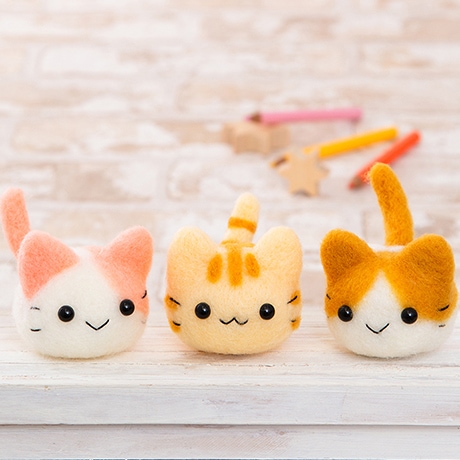 H441-528 なかよし三つ子のにゃんころいちごミルク、とら、ニケ
