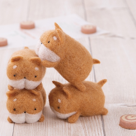 015　コーギーのあみぐるみ 015コーギーのあみぐるみ