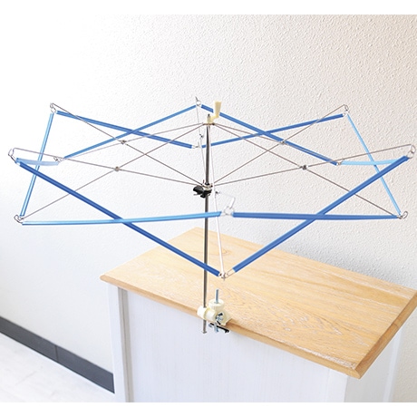 かせ上げ台(並)130cm 回転計付 かせくり台 かせ上げ台（並・130cm巾）回転計付【-手織りの道具屋-稲垣機料】