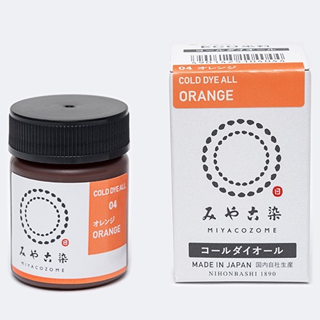 イソベやん　オールカラー H204-644-004 みやこ染 コールダイオール オレンジ - ハマナカ商店