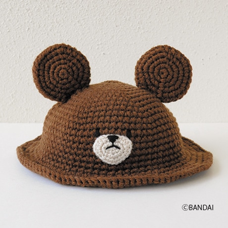 くまのジャッキー　ぬいぐるみのお洋服　帽子　ハンドメイド くまのジャッキー ぬいぐるみのお洋服 帽子 ハンドメイド くまのがっ