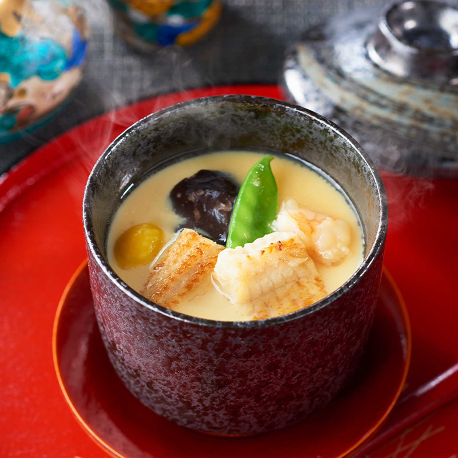 黄金あなごの茶碗蒸し(3人前)