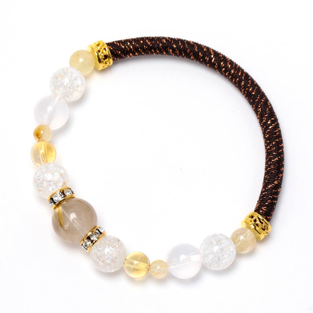 ラッキーカラー ワインドコードブレスレット 光_BL463