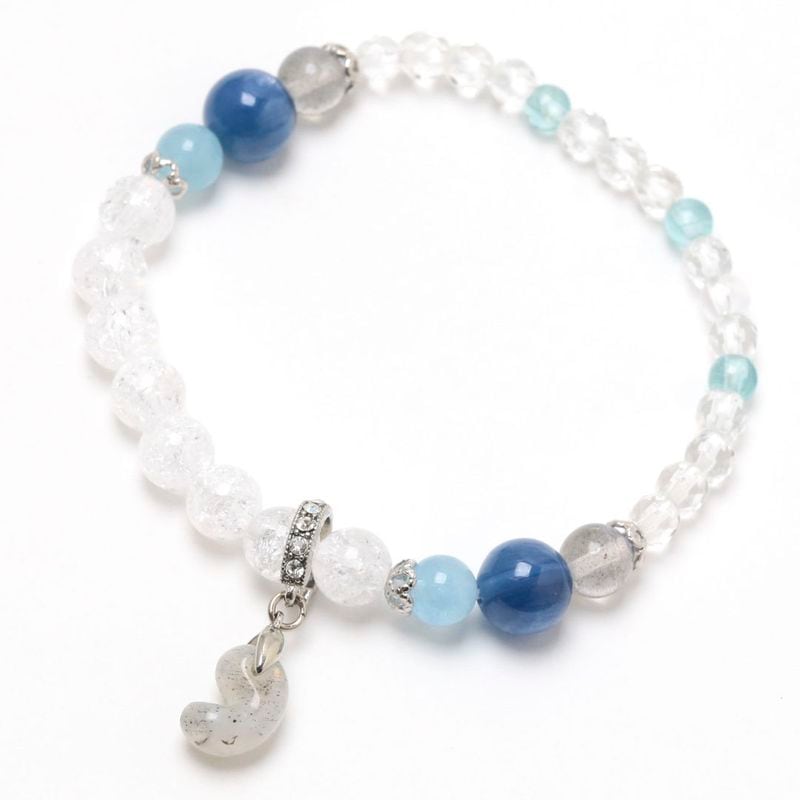 数量限定】ラブラドライト 出雲型勾玉 30ミリ