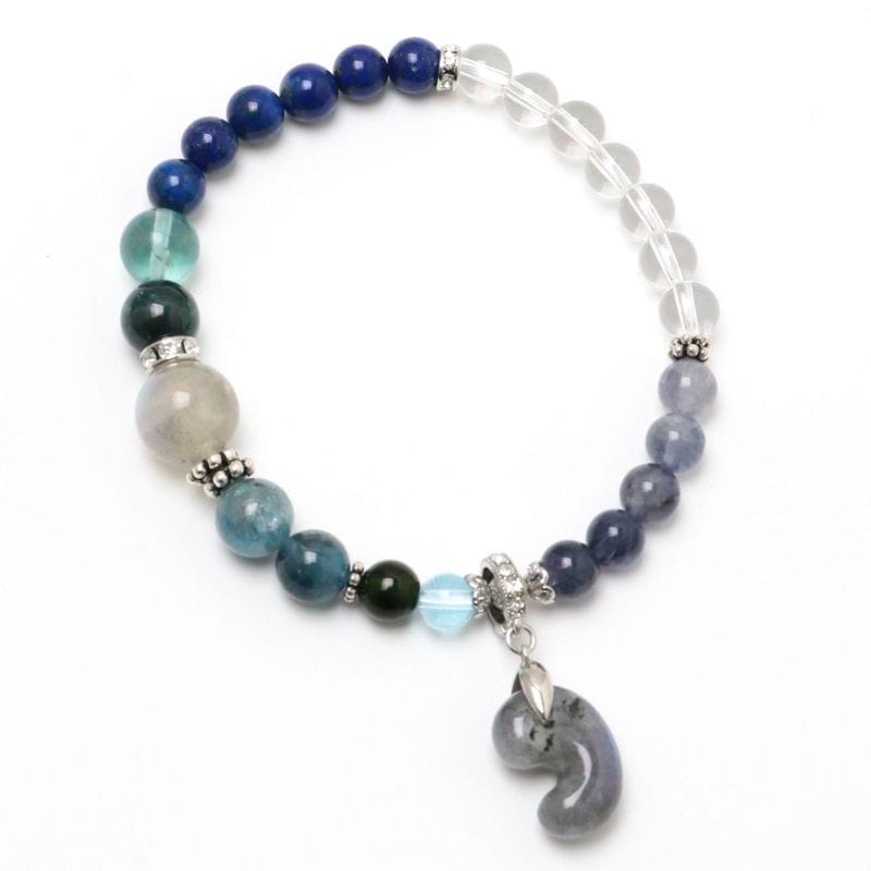 ラブラドライト 9ミリブレスレット