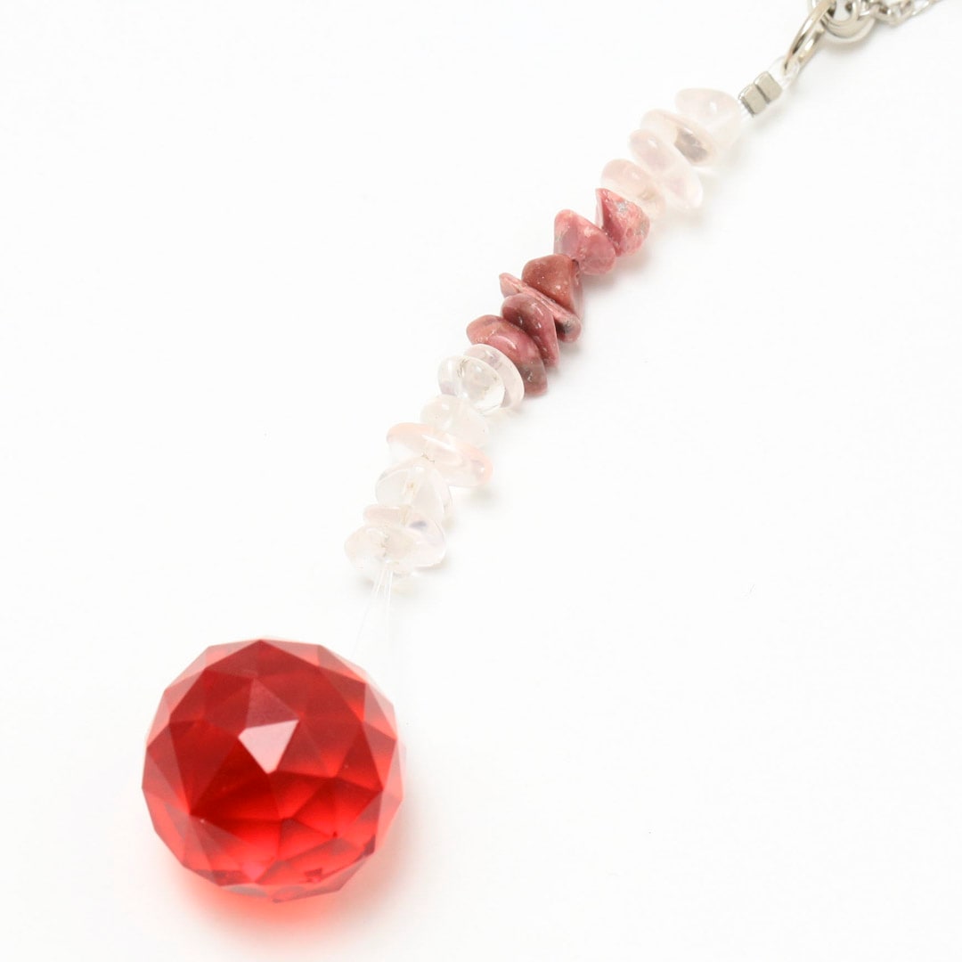 太陽ルチルポイント♡ラッキーセブン♡金運No.802 2026ラッキーカラーサンキャッチャー_自信を育む