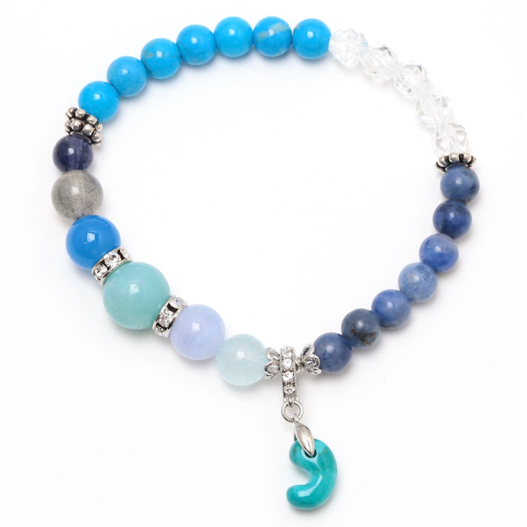 2026ラッキーカラー勾玉ゴムブレスレット_交友関係