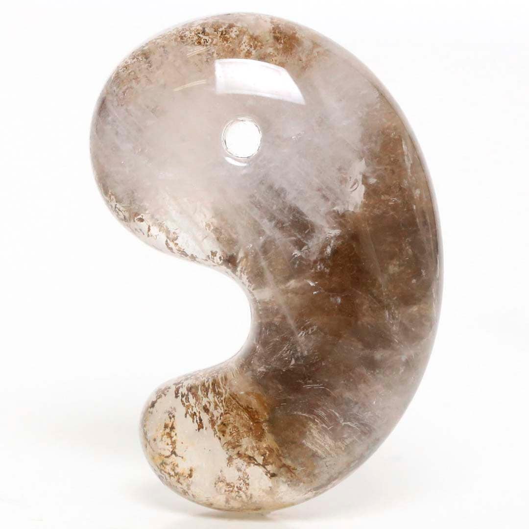 デンドリチッククォーツB 出雲型勾玉 30ミリ