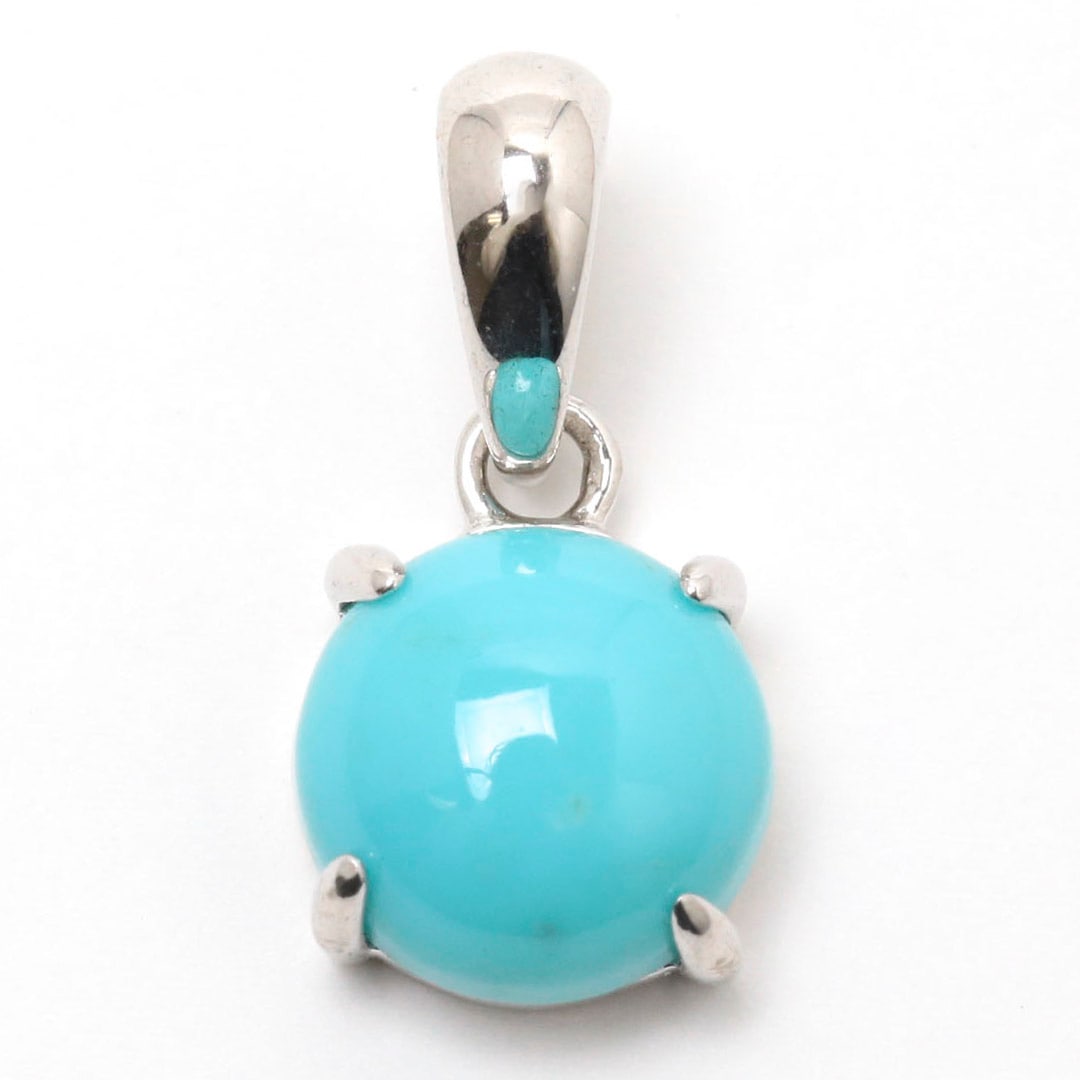 ＊未使用＊愛光堂＊ペンダントトップ＊ターコイズ＊ ターコイズ 925SVペンダントトップ ①