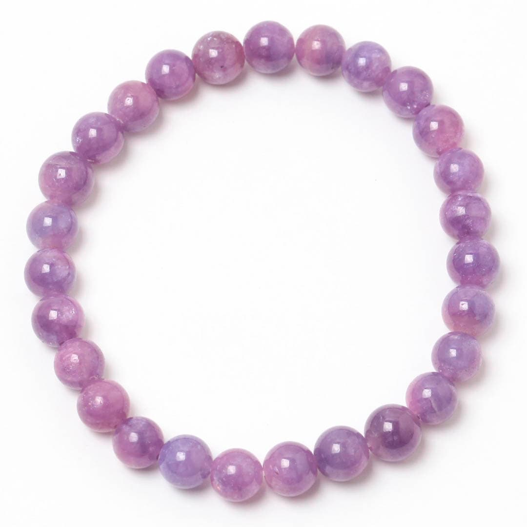 ★パープルスターサファイア 7ミリ珠 ブレスレット④(SA+) パープルサファイア 7ミリブレスレット