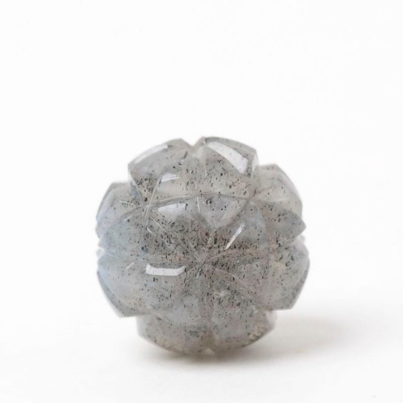 数量限定】ラブラドライト 出雲型勾玉 30ミリ