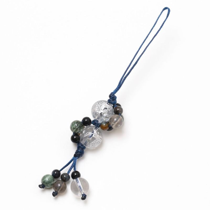 数量限定】ラブラドライト 出雲型勾玉 30ミリ