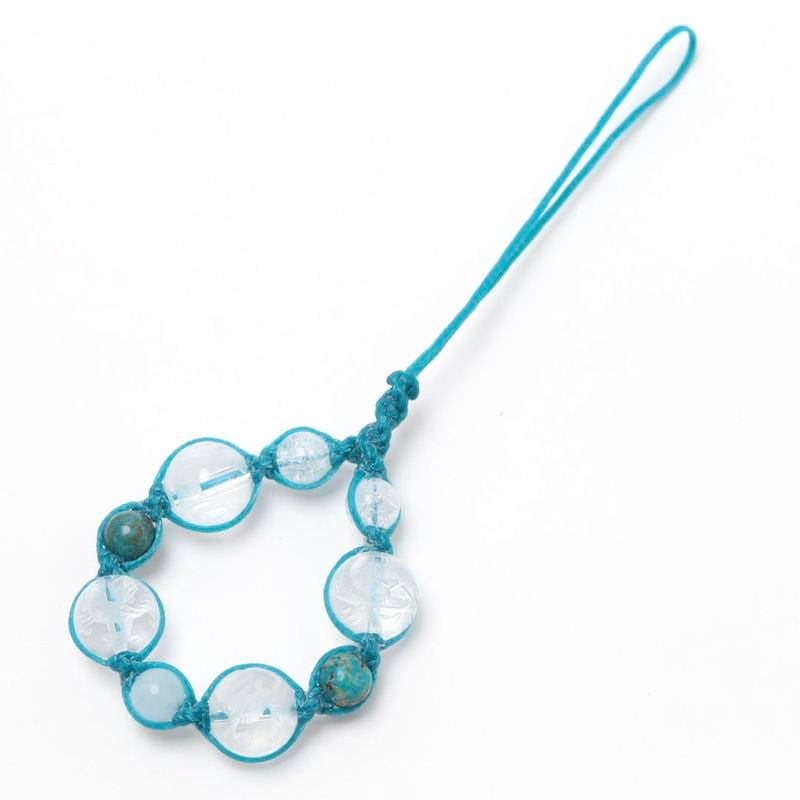 ターコイズ 出雲型勾玉 20ミリ