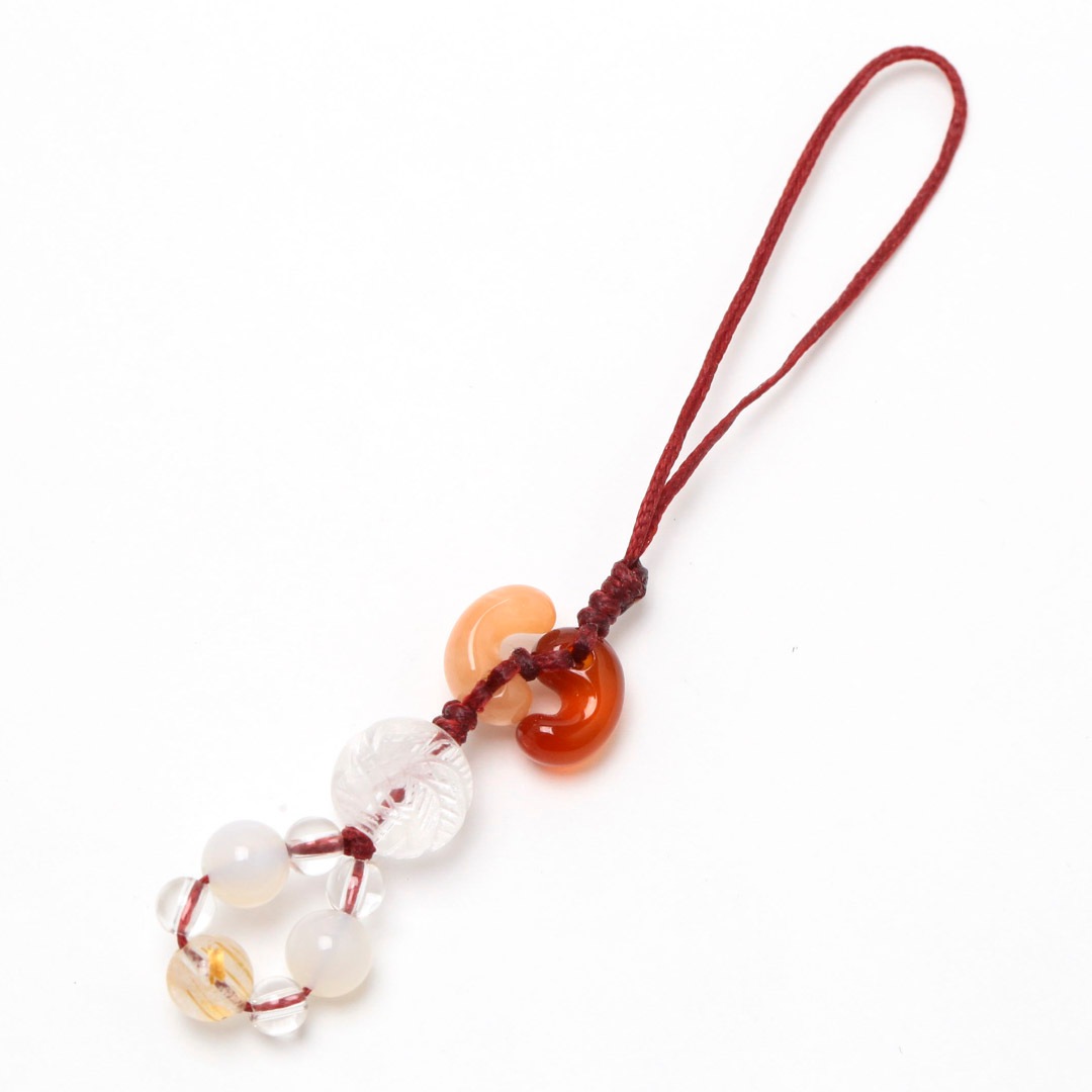 ラッキーカラー オレンジ パワーストーン・天然石のアクセサリー