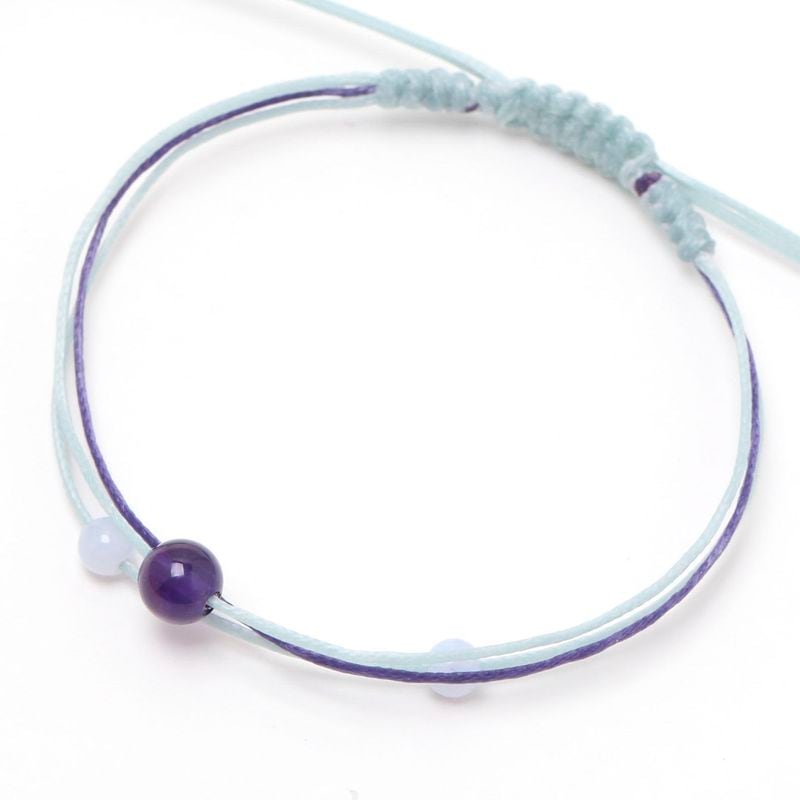 編みブレスレット_守護・健康のお守り