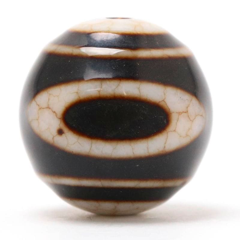 火供龍紋天珠 如意鈎 16ミリ