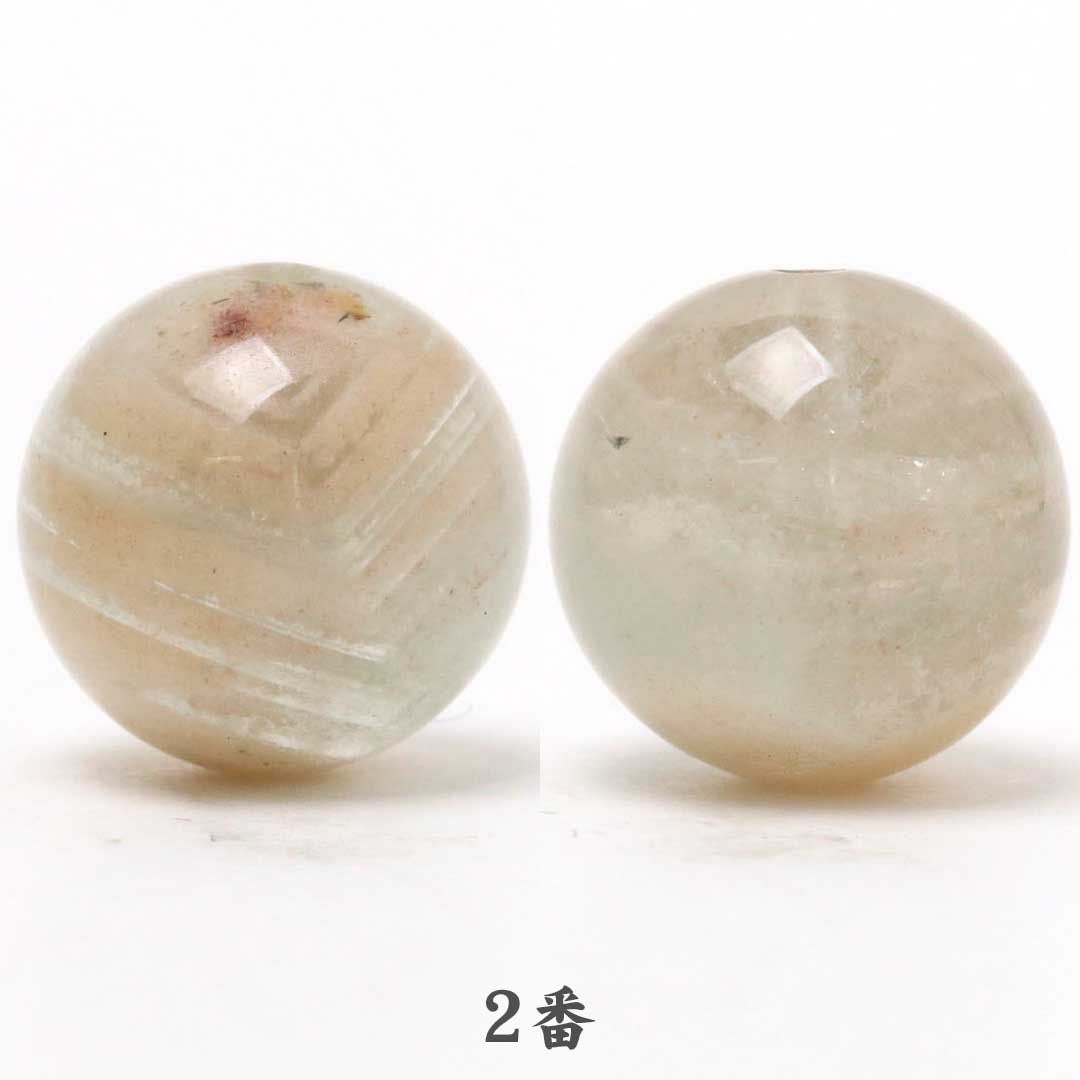 ホワイトレイヤーガーデンクォーツ 10ミリビーズ