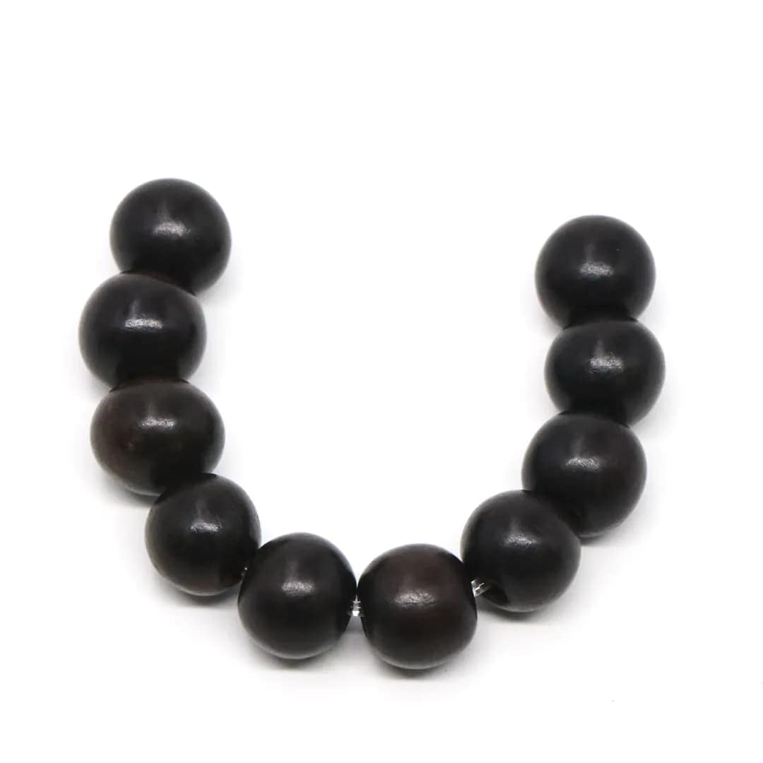 黒檀ビーズ 6ミリ