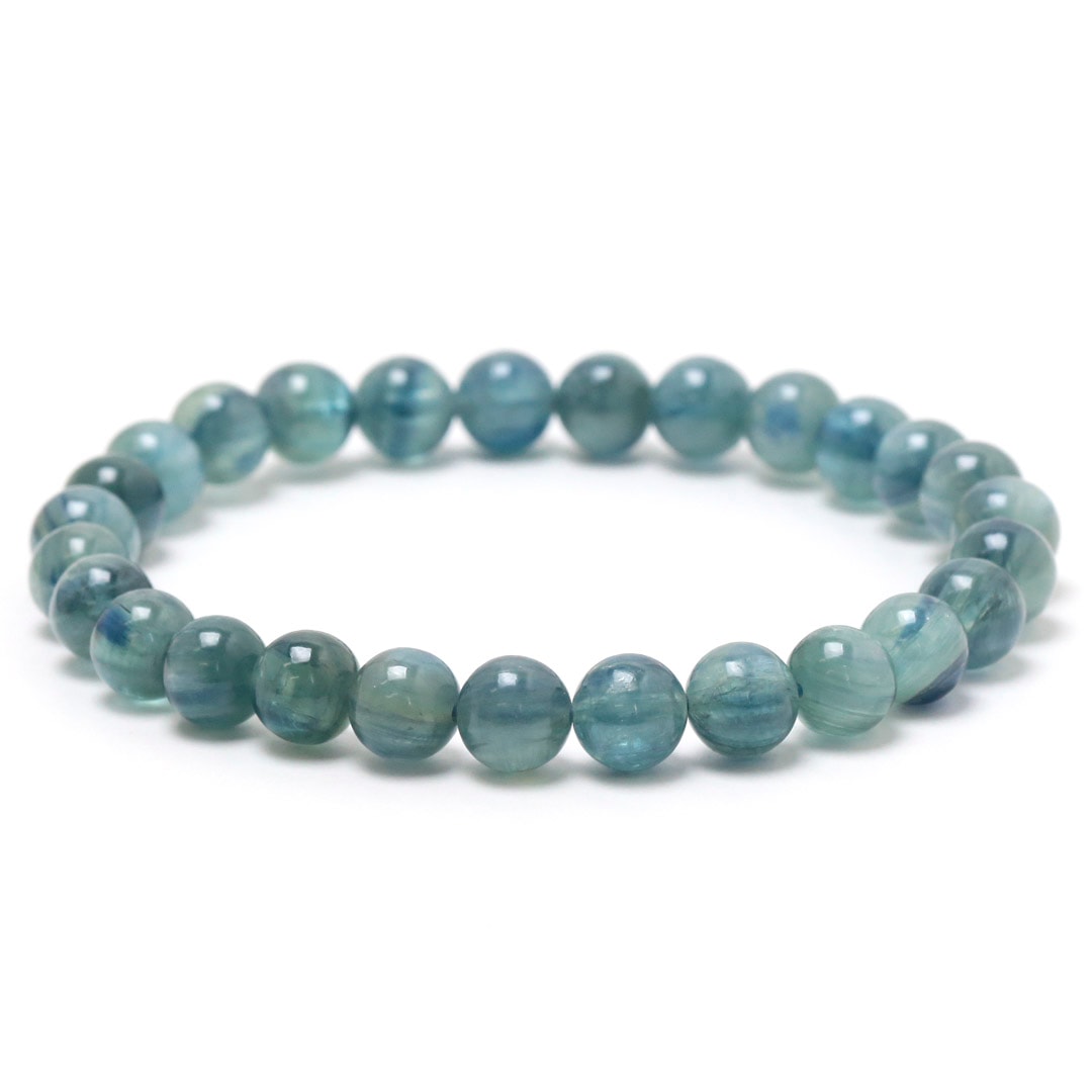 ブルーグリーンカイヤナイト 6ミリ ブレスレット