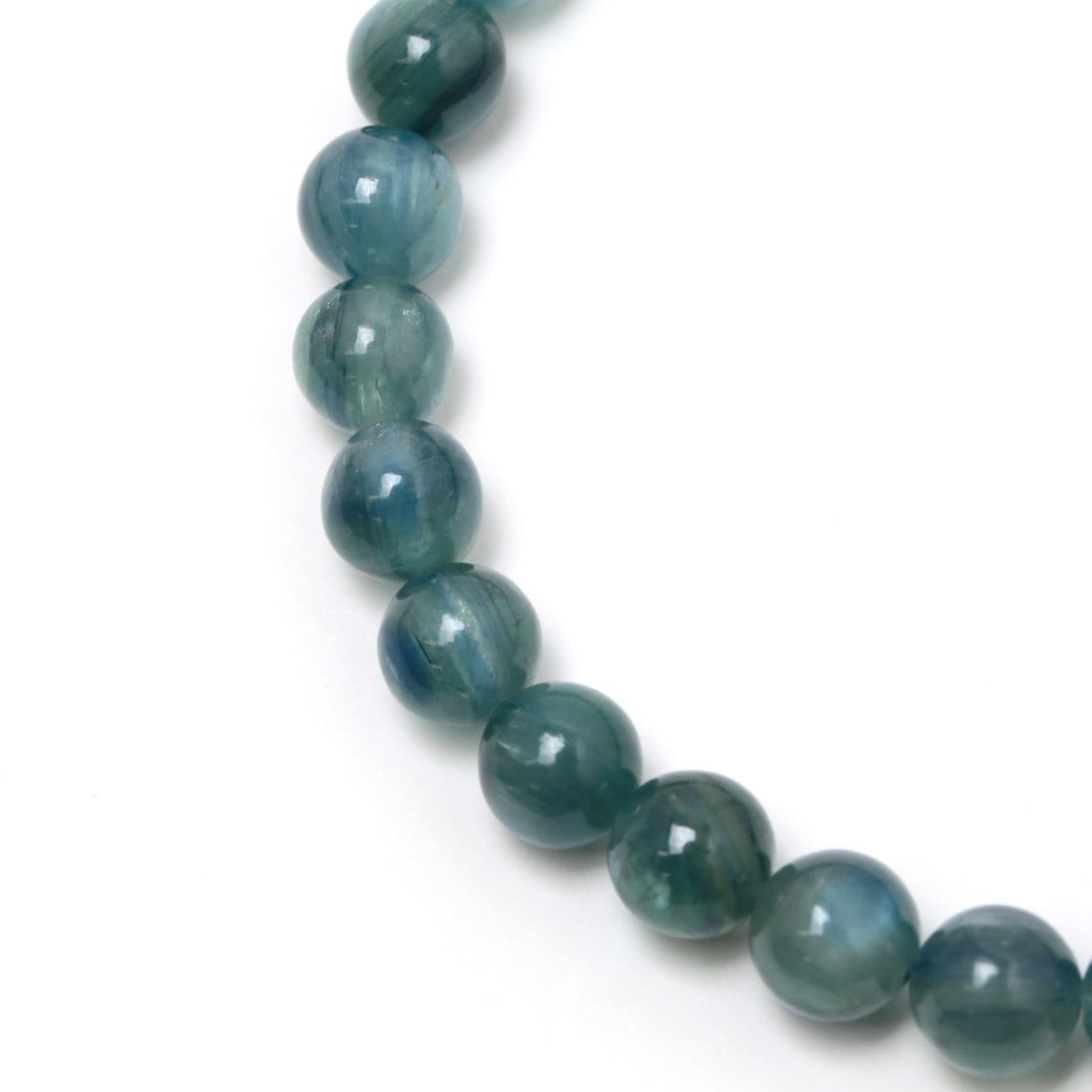 グリーンカイヤナイト　ブレスレット グリーンカイヤナイトブレスレット - 埼玉県吉川市の天然石専門