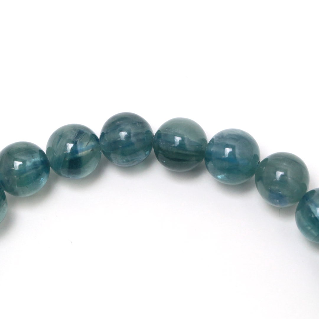 ブルーグリーンカイヤナイト 6ミリ ブレスレット