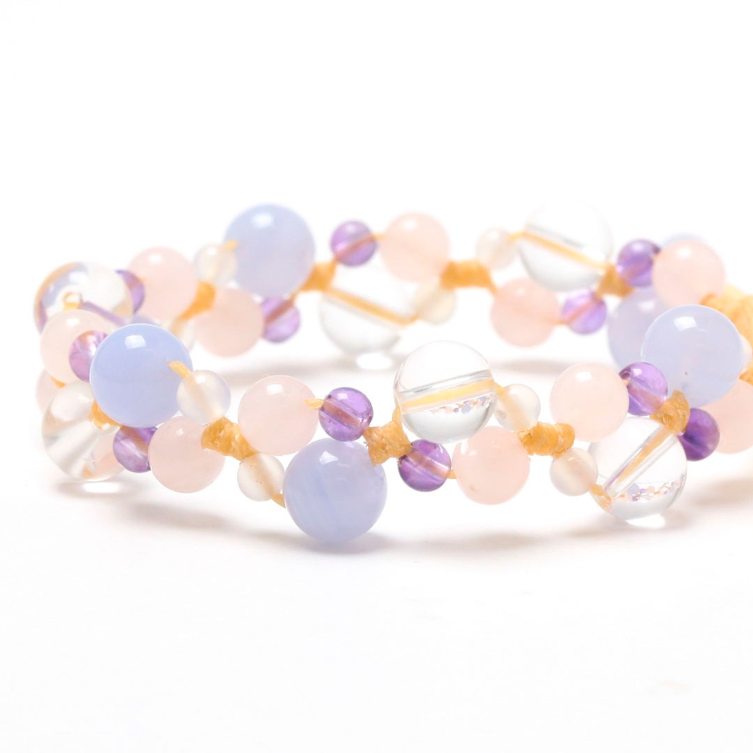 編みブレスレット ～人間関係～ 5_BL083