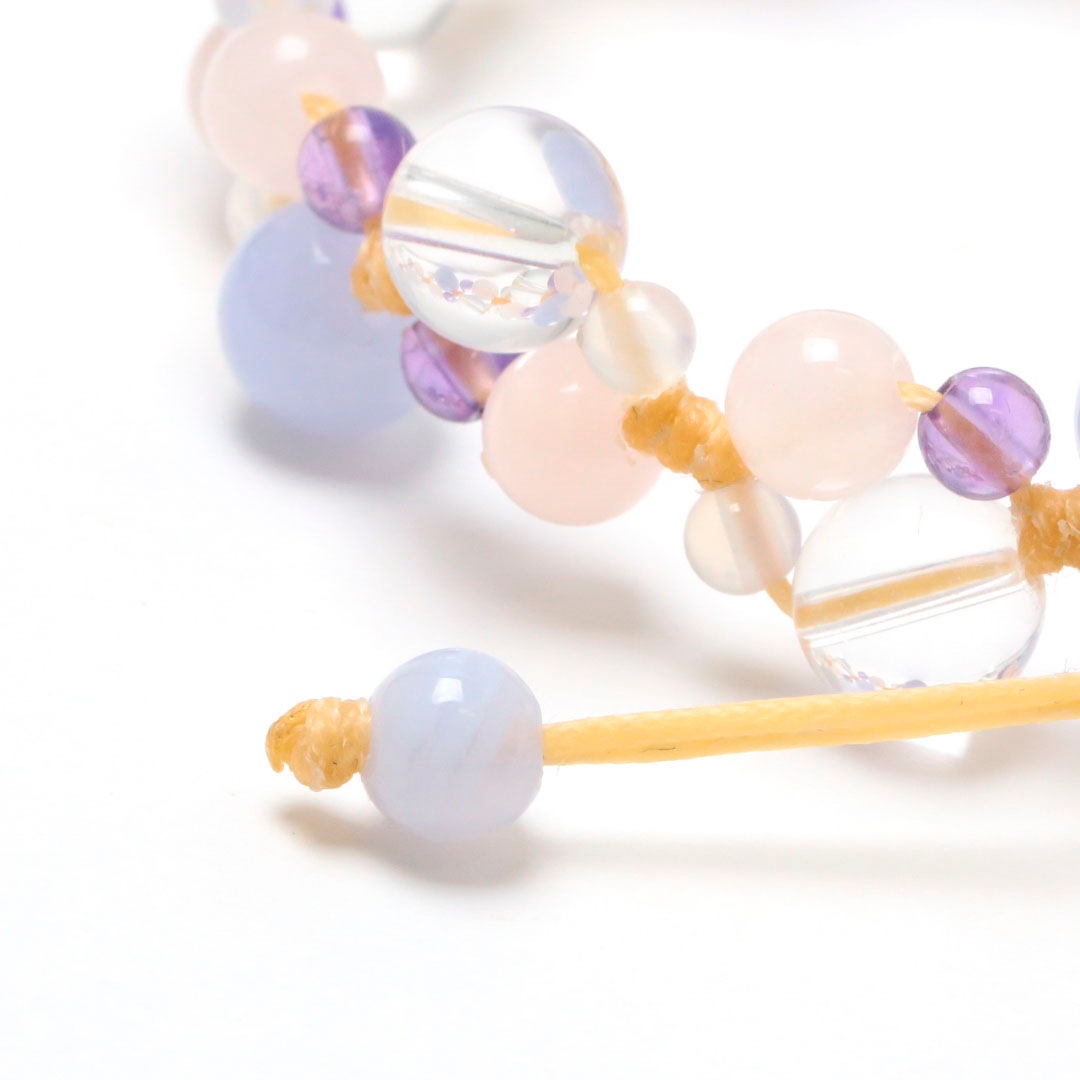 編みブレスレット ～人間関係～ 5_BL083