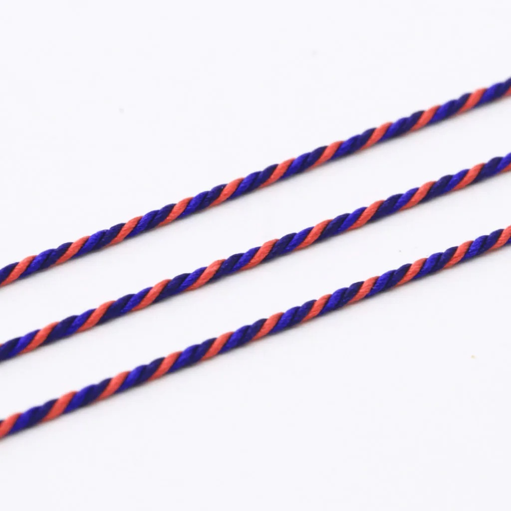 昇苑くみひも 鉄紺赤 (1m単位)