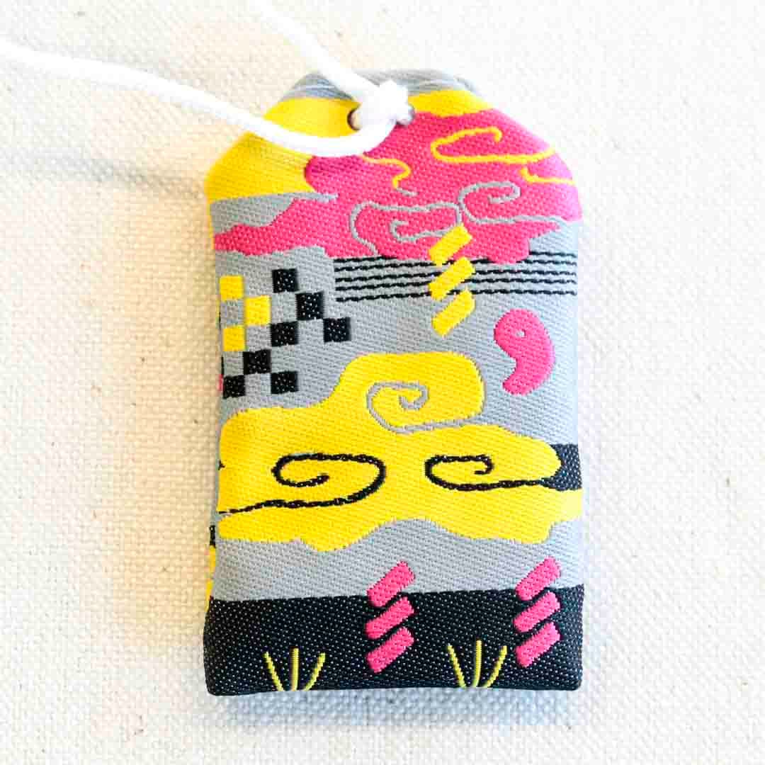 いづも様 お守り巾着・IZUMONYO(出雲文様）