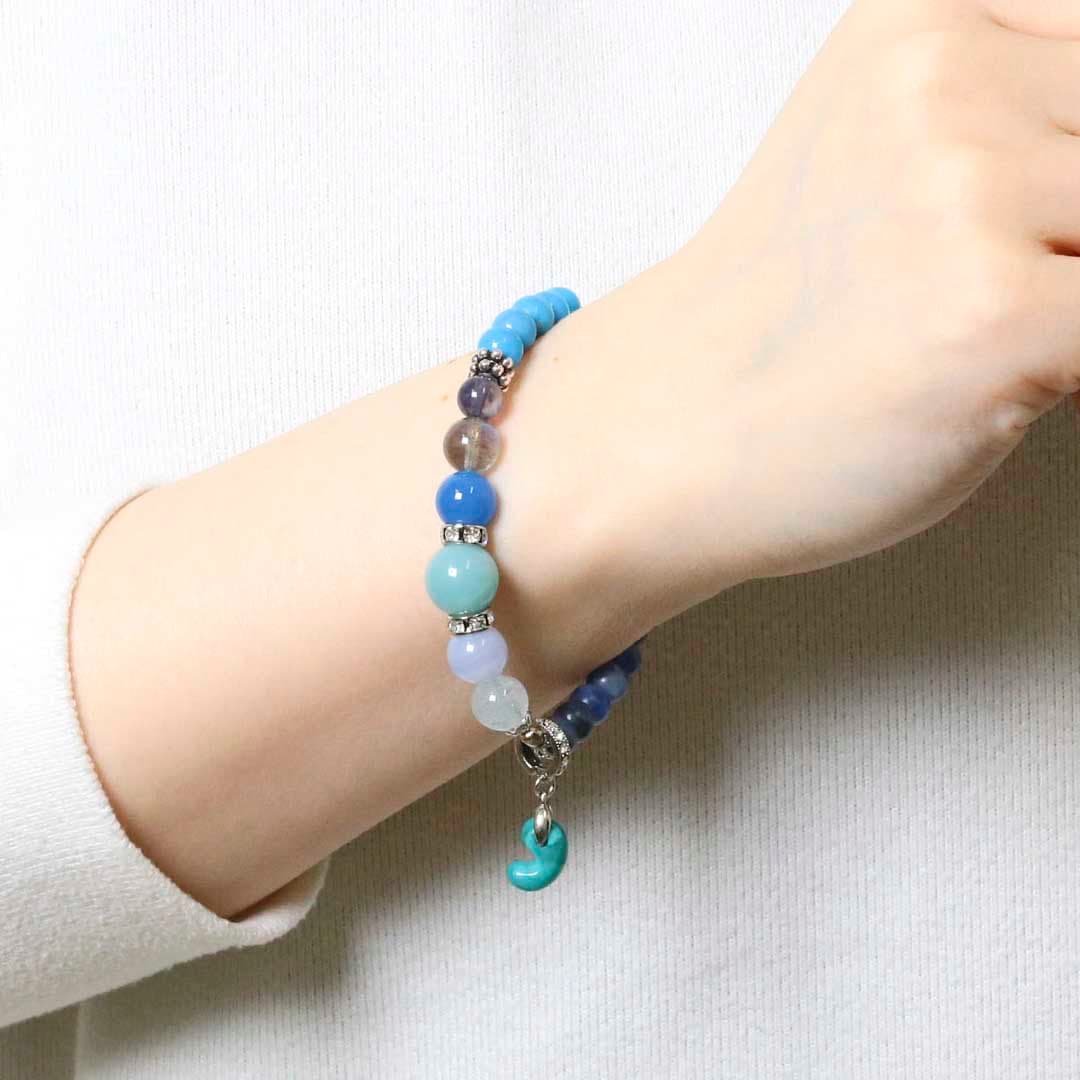 2026ラッキーカラー勾玉ゴムブレスレット_交友関係