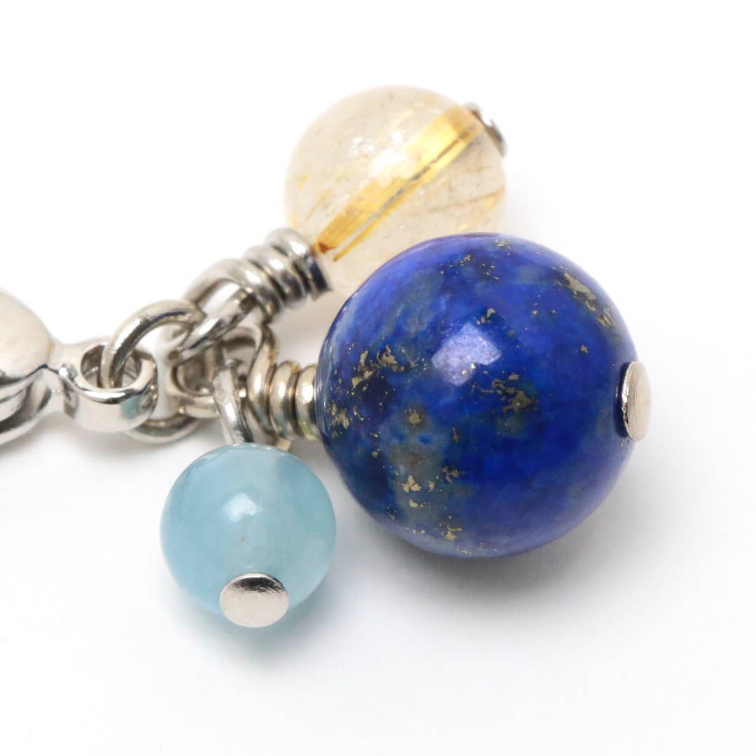 金運お守りチャーム_ラピスラズリ_E065