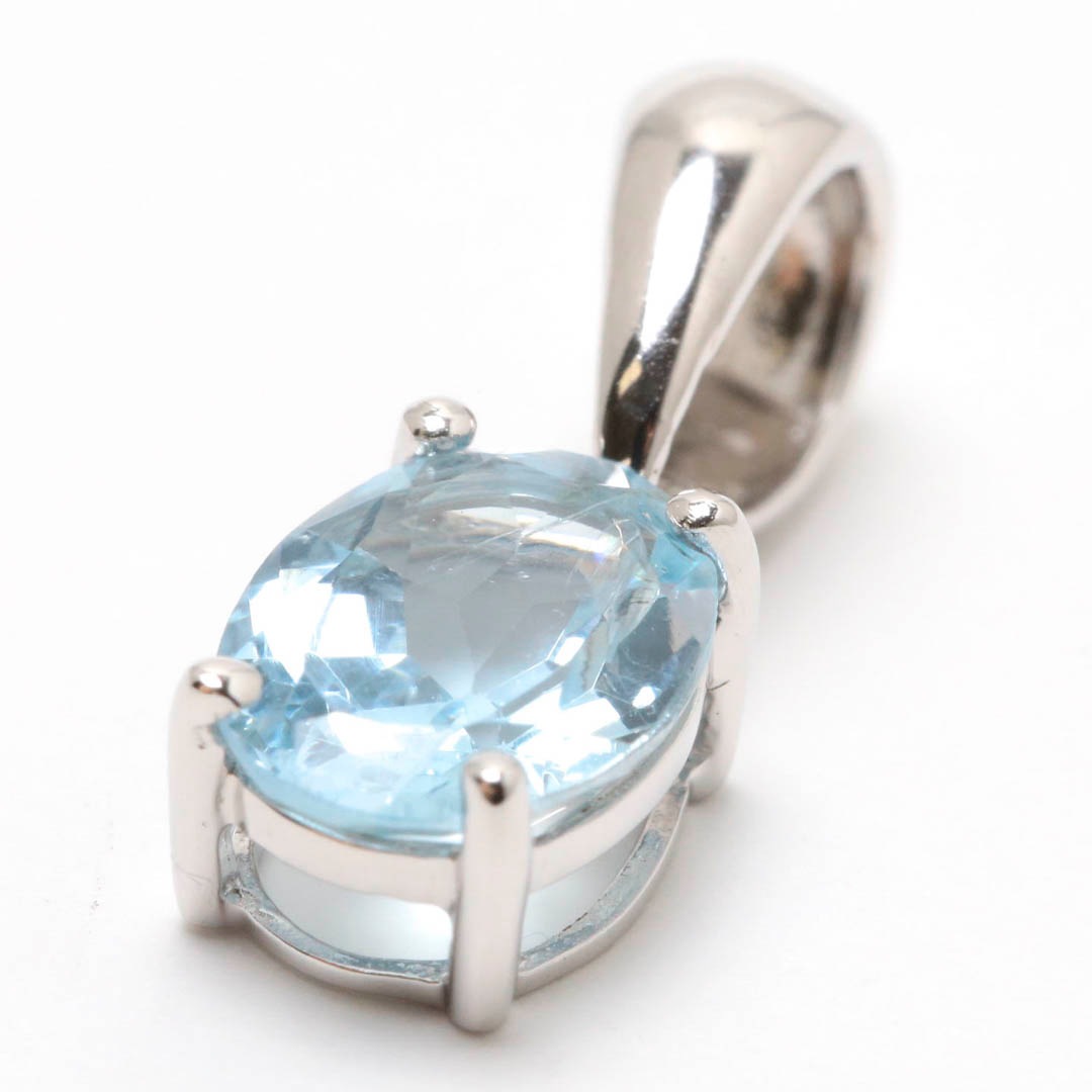 アクアマリン 925SVペンダントトップ