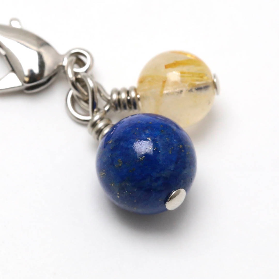 金運お守りチャーム_ラピスラズリ