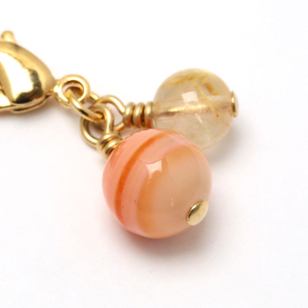 金運お守りチャーム_サードオニキス