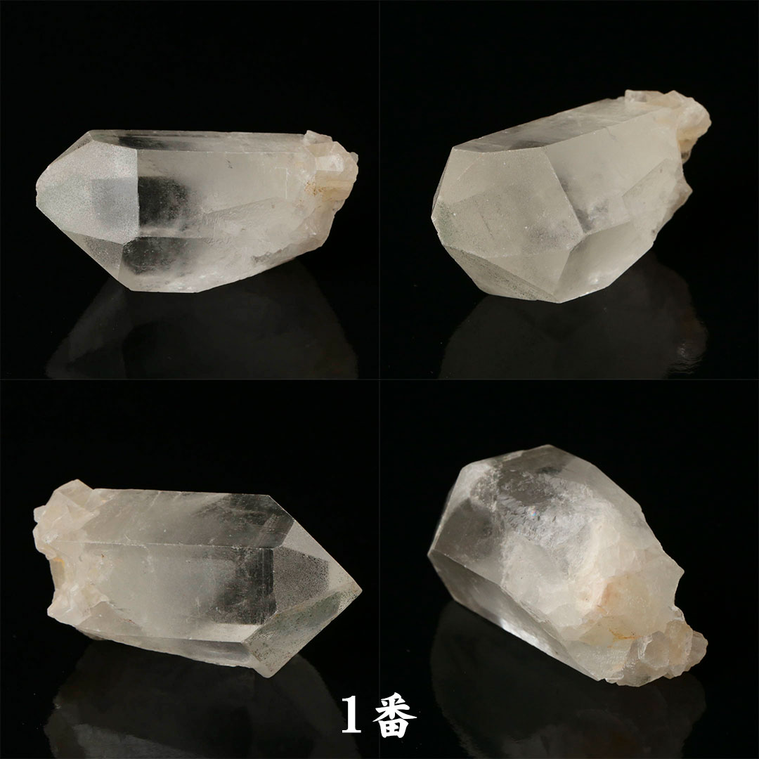 ヒマラヤ水晶ポイント S インド・マニカラン産
