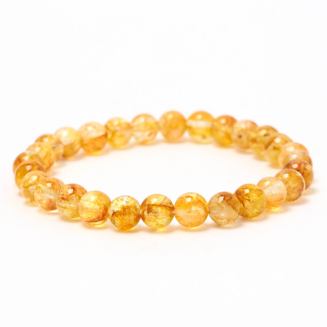 ⭐️気分が晴れる⭐️ ライモナイトイントパーズ　ゴールデントパーズ　ブレスレット ⭐️気分が晴れる⭐️ ライモナイトイントパーズ ゴールデントパーズ