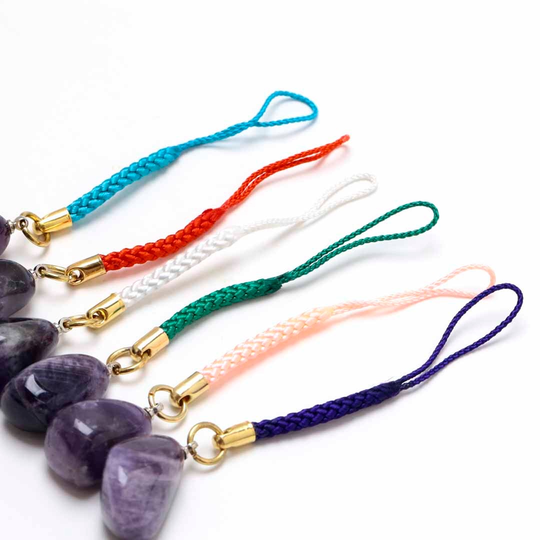 絆ストラップ アメジスト ☆