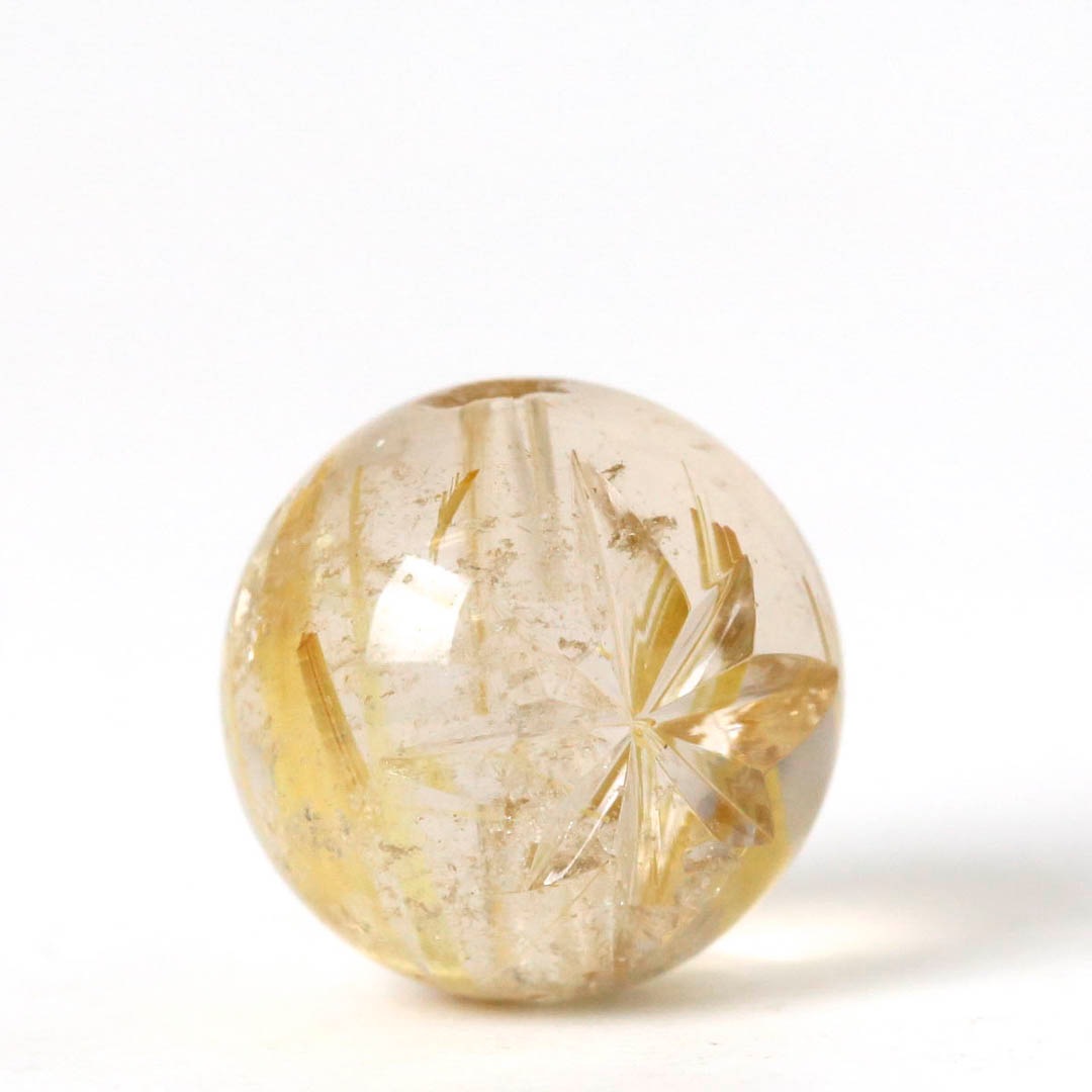 出雲きりこ4 ゴールデンルチルクォーツHC 10ミリ