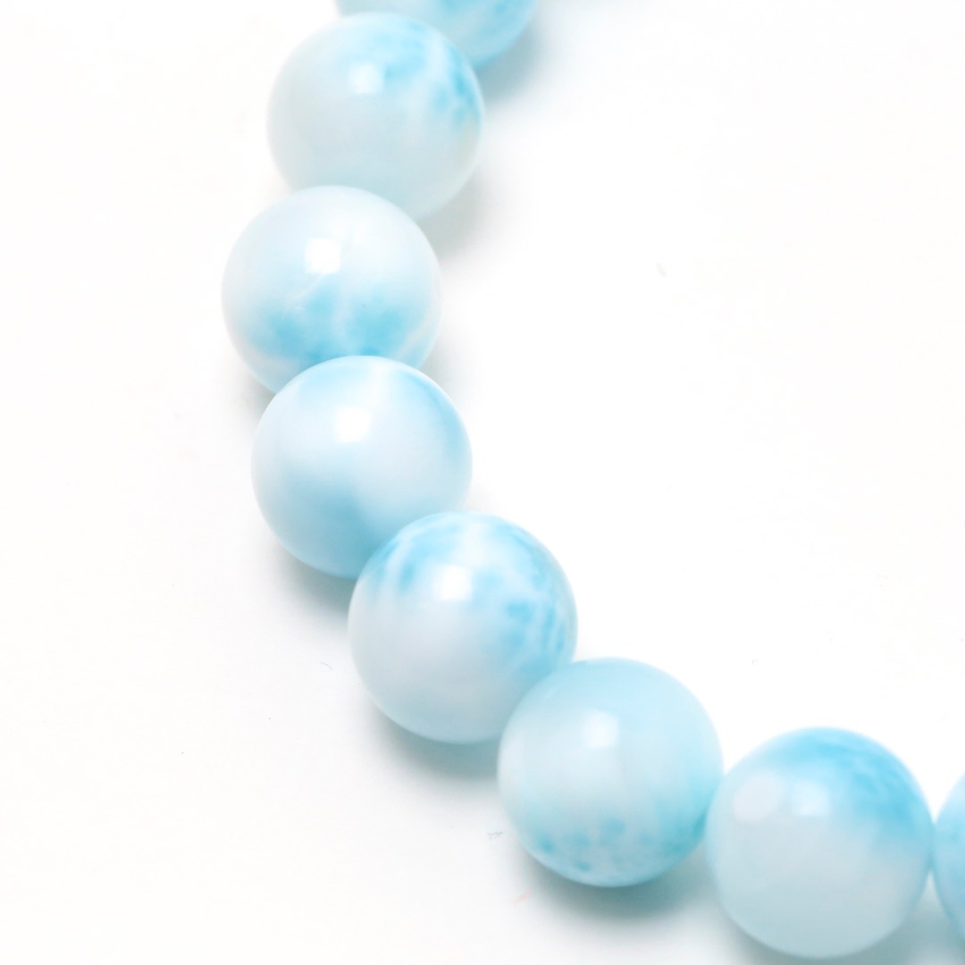 ラリマー 9ミリブレスレット