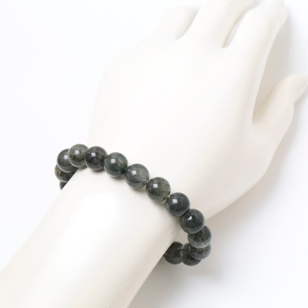 グリーンルチルクォーツ 10ミリブレスレット