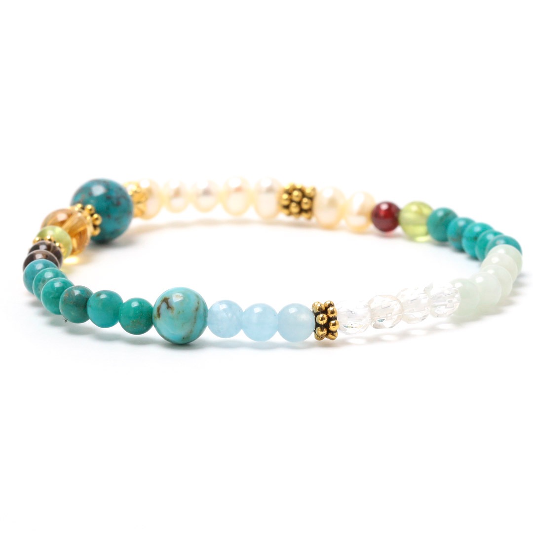 モロッカンブレスレット ターコイズ_BL207