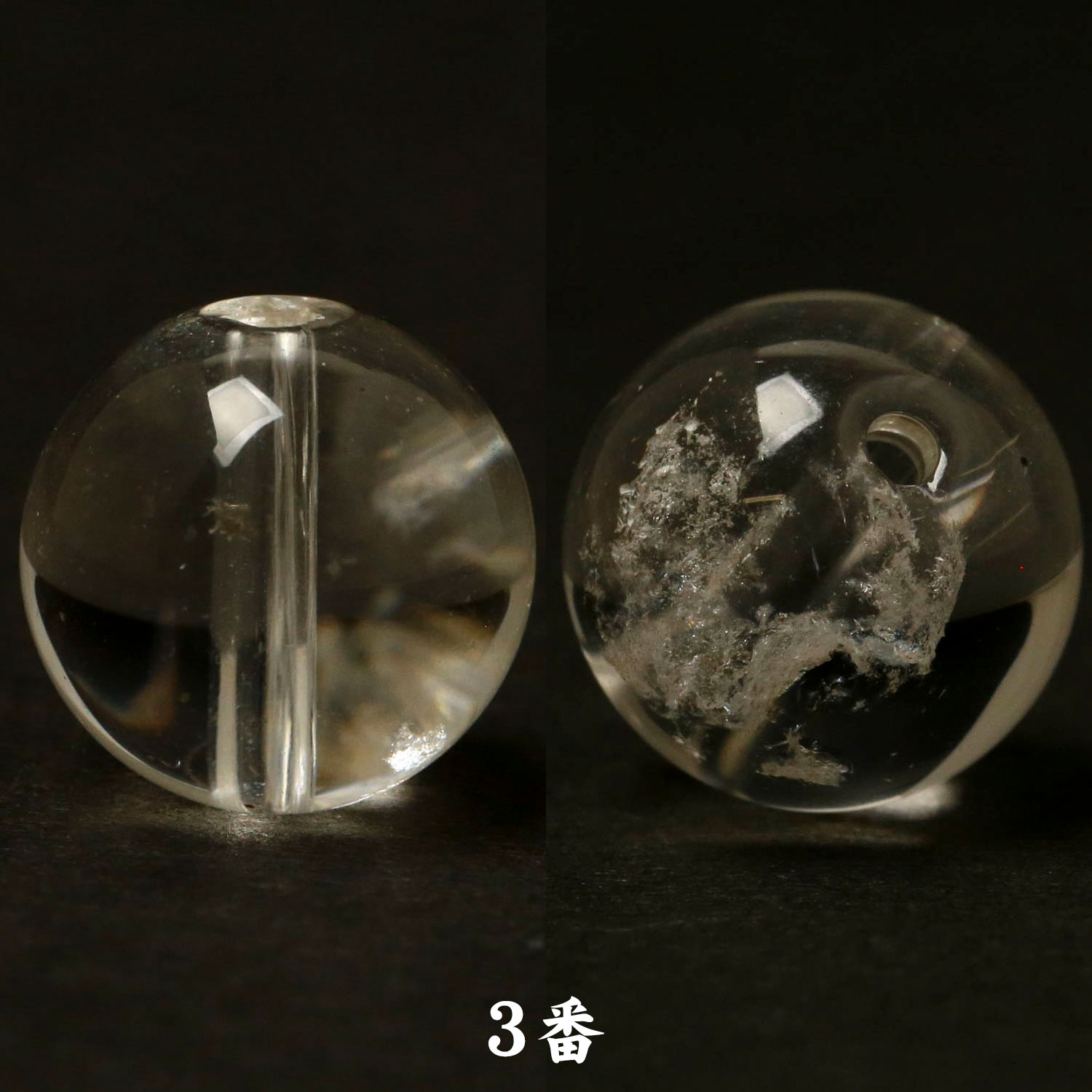 ヒマラヤ水晶 12ミリ ビーズ