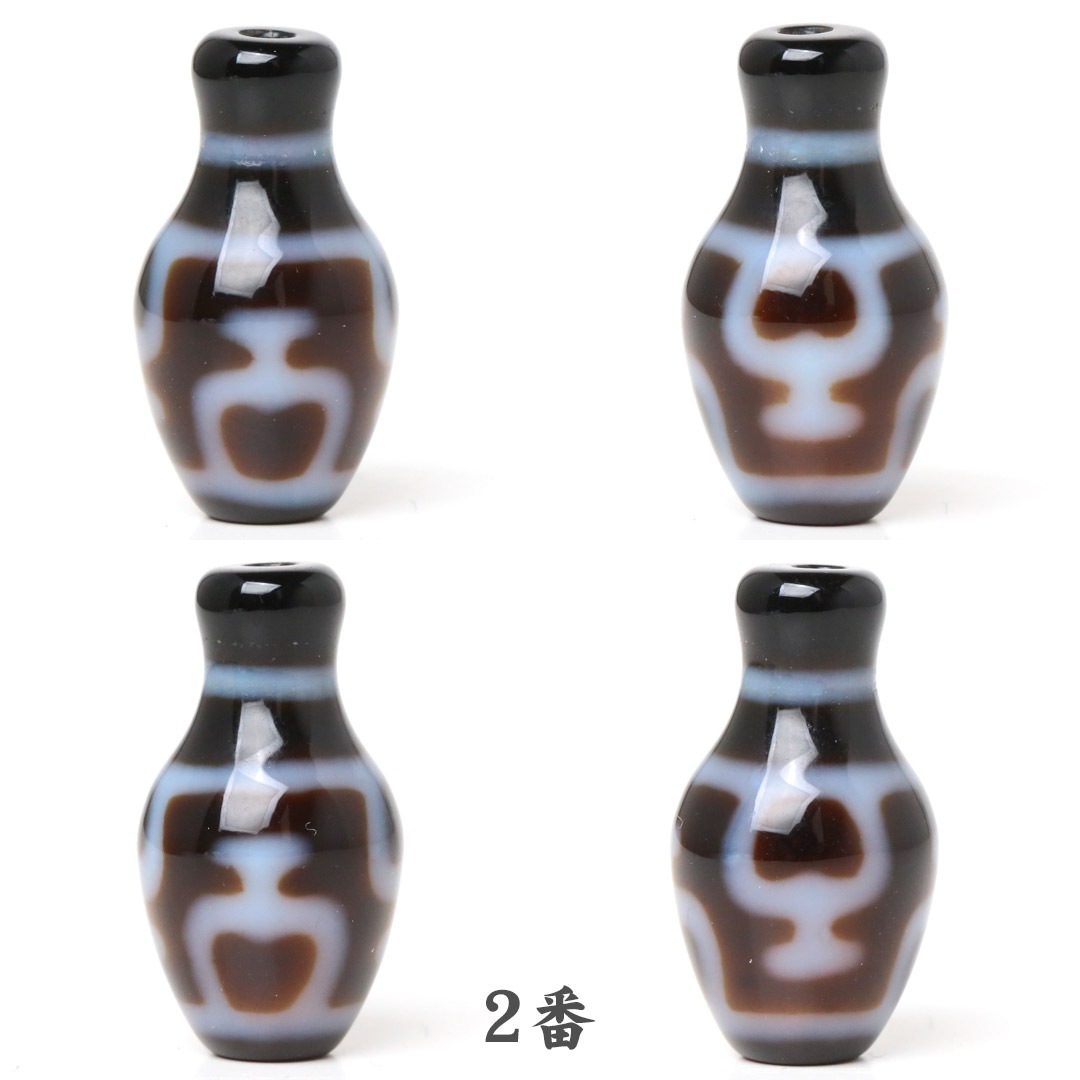 高級天珠 宝瓶型宝瓶