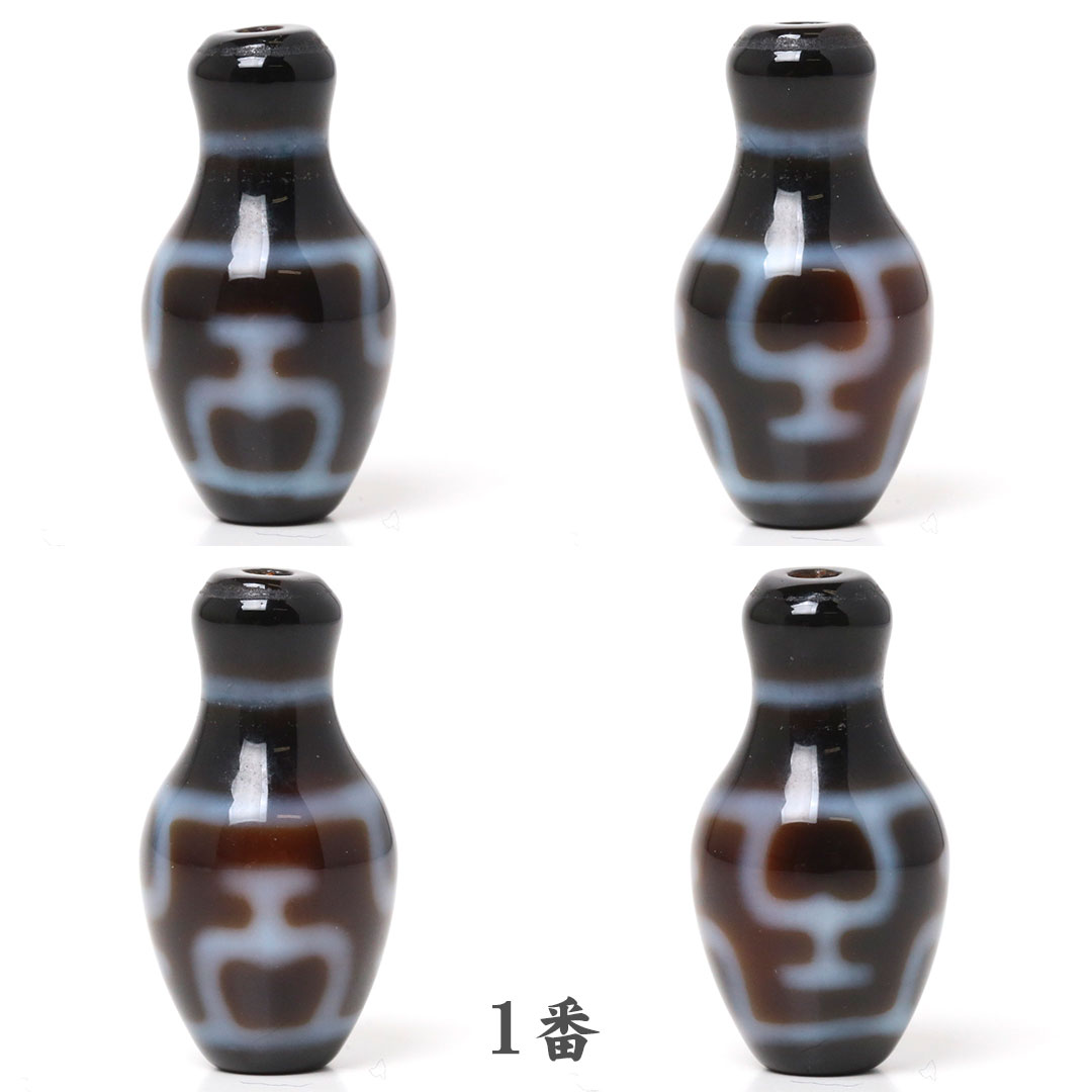 宝瓶天珠✨ 宝瓶天珠・ミニサイズ／約12×10mm前後 – 天然石の店 ふう
